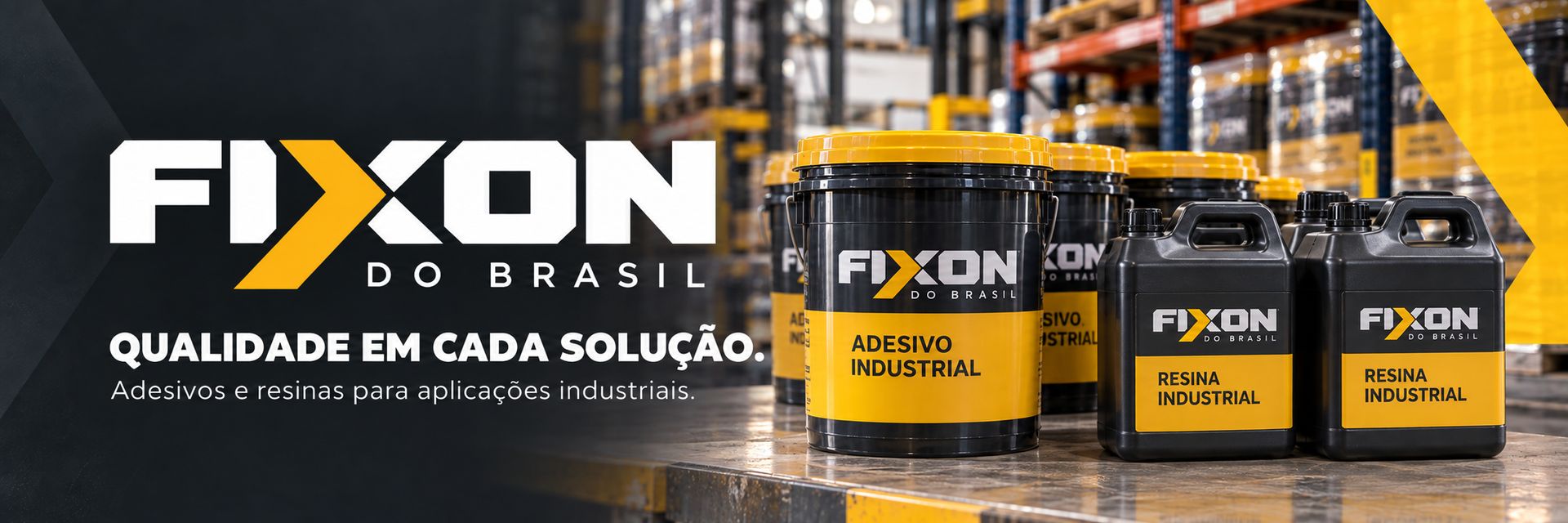 FIXON do Brasil: Qualidade em cada solução. Adesivos e resinas para aplicações industriais.